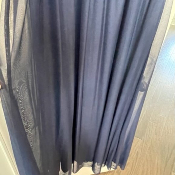 JH Evenings Navy Formal Gown Size 18 NWT - Picture 4 of 9